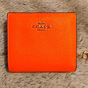 Coach neon collection wallet